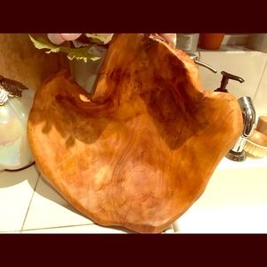 Natural Wood Bowl